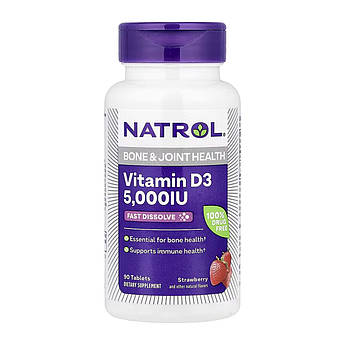 Vitamin D3 5,000 IU - 90 tabs