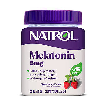 Melatonin 5mg - 60 gummies