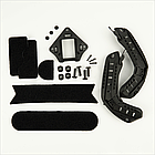 Набір обвісу для шолома FAST ( Чорний )