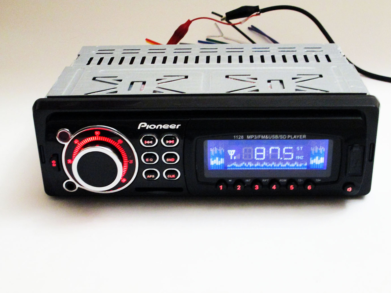 Автомагнітола 1128 Usb+Sd+Fm+Aux+ пульт (4x50W)