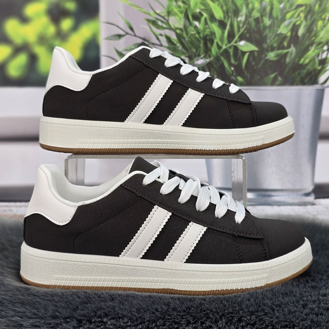 Кросівки жіночі Swin графітові демісезонні на рівній підошві 8073