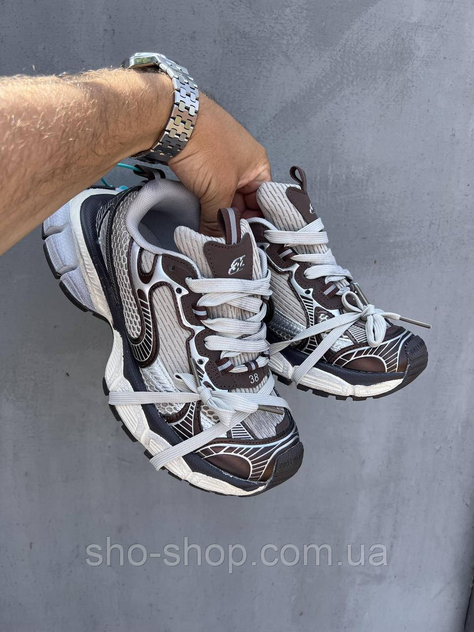 Кроссовки Balenciaga 3xl chocolate, фото 1