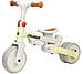 Беговел-трицикл 6в1 Cruiser Milano 002 з сумкою, дитячий триколісний велосипед, трансформер з батьківською ручкою і козирком, фото 8