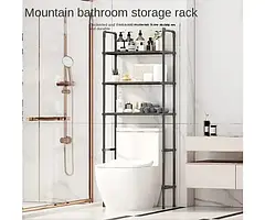 Полиця над унітазом AY2035/SM-12 нержавіюча сталь 47х25х155 см