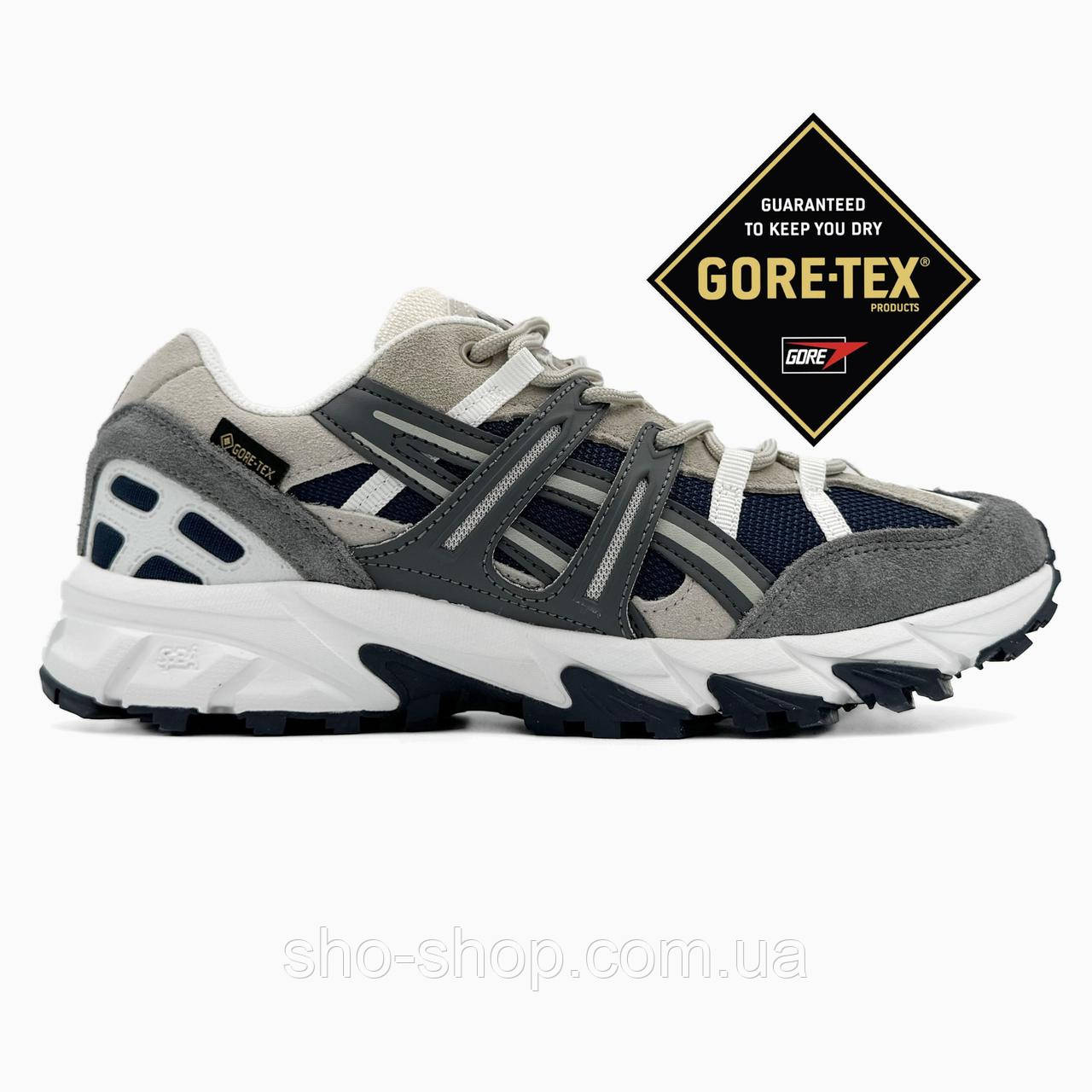 Кроссовки Asics Gel-Sonoma Beige/Blue Gore-Tex, фото 1