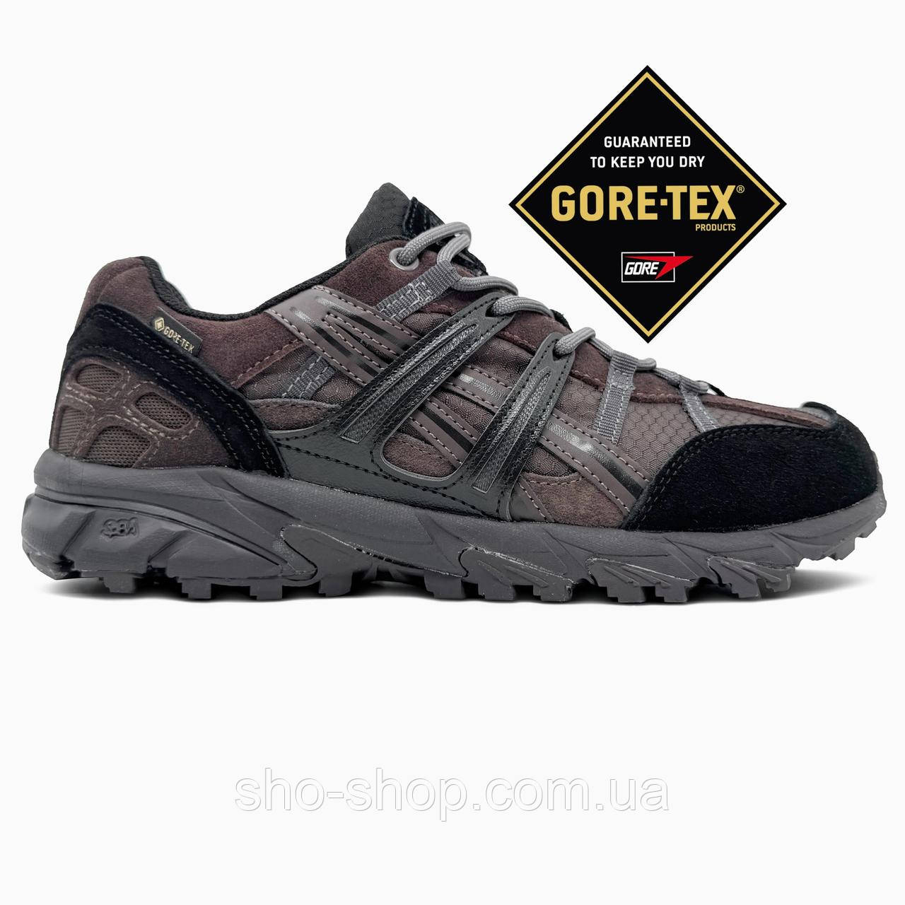 Кроссовки Asics Gel-Sonoma Black/Brown Gore-Tex, фото 1