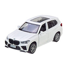 Машинка інерційна BMW X5M АВТОПРОМ 4370(White) масштаб 1:43, Toyman