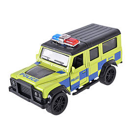 Машинка інерційна Police АВТОПРОМ AP4388-1 масштаб 1:43, Toyman