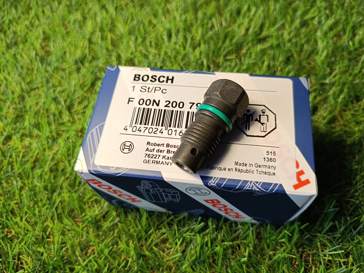Клапан перепускний ТНВД Citroen/Opel/Peugeot/Renault BOSCH F 00N 200 798, фото 1