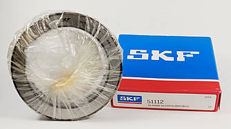 Підшипник 51112 SKF (8112) розміри: 60*85*17 кульковий упорний