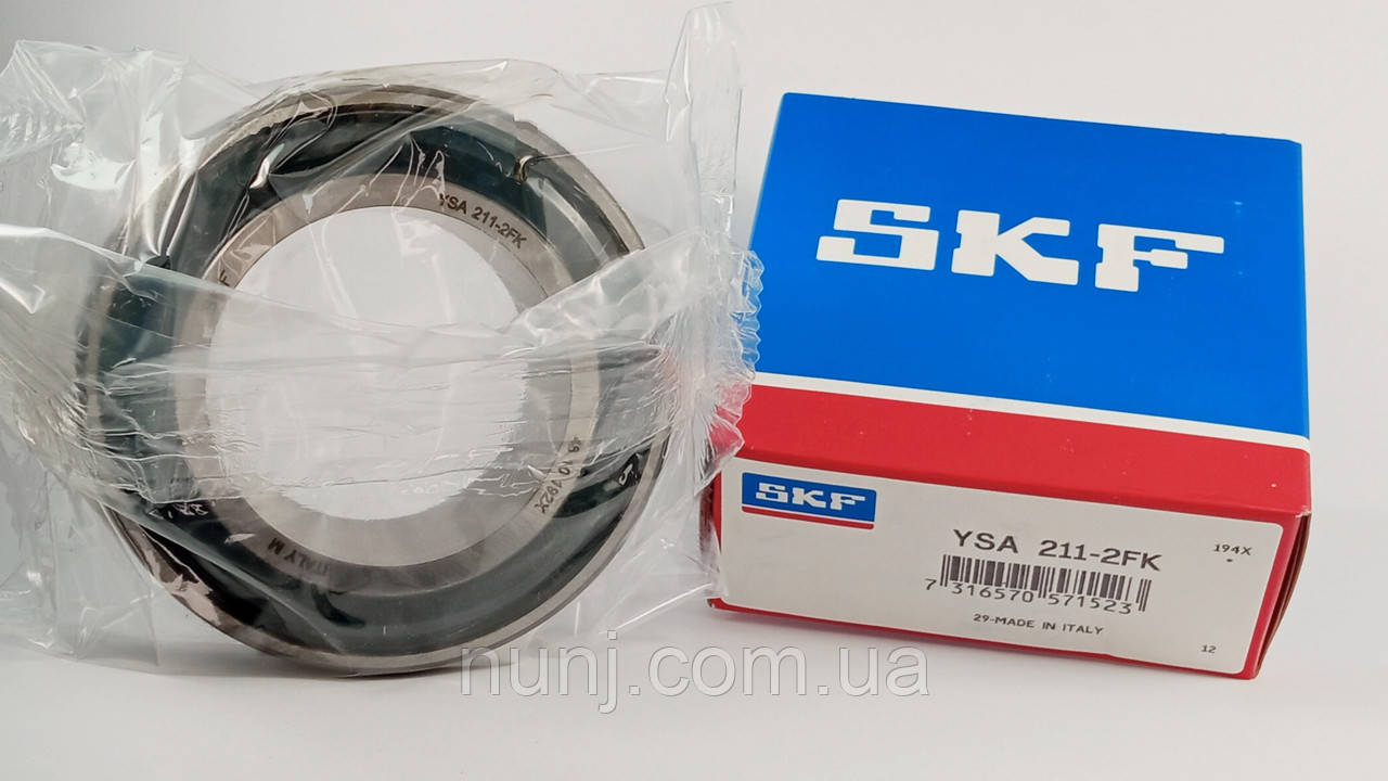 Підшипник YSA-211-2FK SKF розміри: 55*100*40 підшипниковий вузол, фото 1