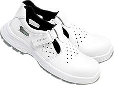 Сандалі робочі білі із захисним підноском PPO PP Польща BPPOSWSX2 W