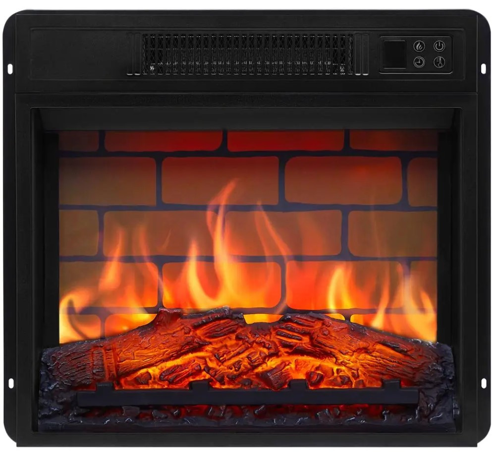 Електрокамін Вбудований ArtiFlame AF18B Декоративний Електричний Камін з ефектом живого вогню, фото 1