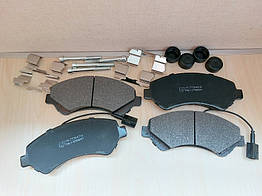 Передні гальмівні колодки R16 Fiat Ducato 250, Peugeot Boxer, Citroen Jumper (2006-2014), 77366022, 425464