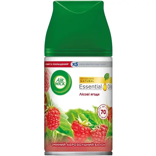 Освіжувач повітря Air Wick Freshmatic Life Scents Лісова ягода змінний балон 250 мл, фото 1