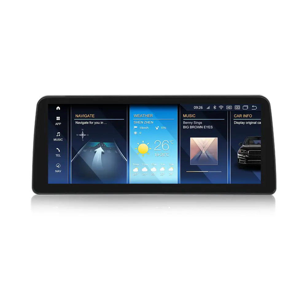 Штатна магнітола Mekede MN-G BMW 5-series E60 E61 (2003-2010) 12,3", фото 1