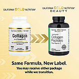 California Gold Nutrition, пептиди гідролізованого колагену типів 1 та 3, 250 плюс вітамін С, 250 таблеток, фото 2