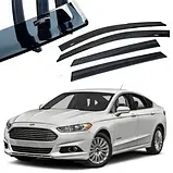 Дефлектори вікон, вітровики Ford Fusion 2012-2020/Ford Mondeo 2014- (HIC), фото 2