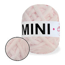 Плюшева пряжа Mini 15 г, Світло-рожевий No781