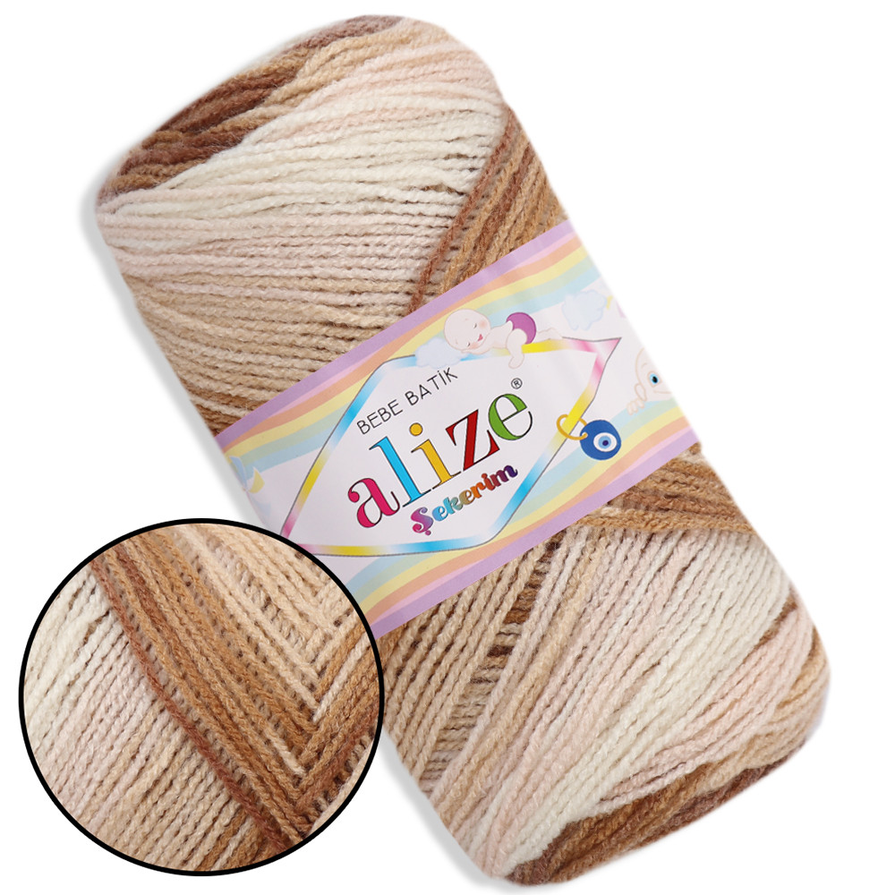 Alize Batik Sekerim Bebe, №3050, фото 1