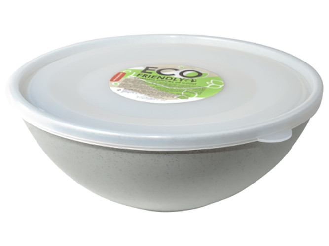 Миска кухонна 0.8л з кришкою ECO WOOD (полин) АW167016-61 Алеана, фото 1