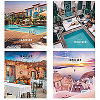 Зошит загальний, 96 аркушів, у лінію, УФ-лак. У наборі 5 шт. 03262 / ШКОЛЯРИК