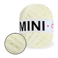 Плюшева пряжа Mini 15 г, Вершковий No856