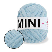 Плюшева пряжа Mini 15 г, Ніжно-блакитний No749