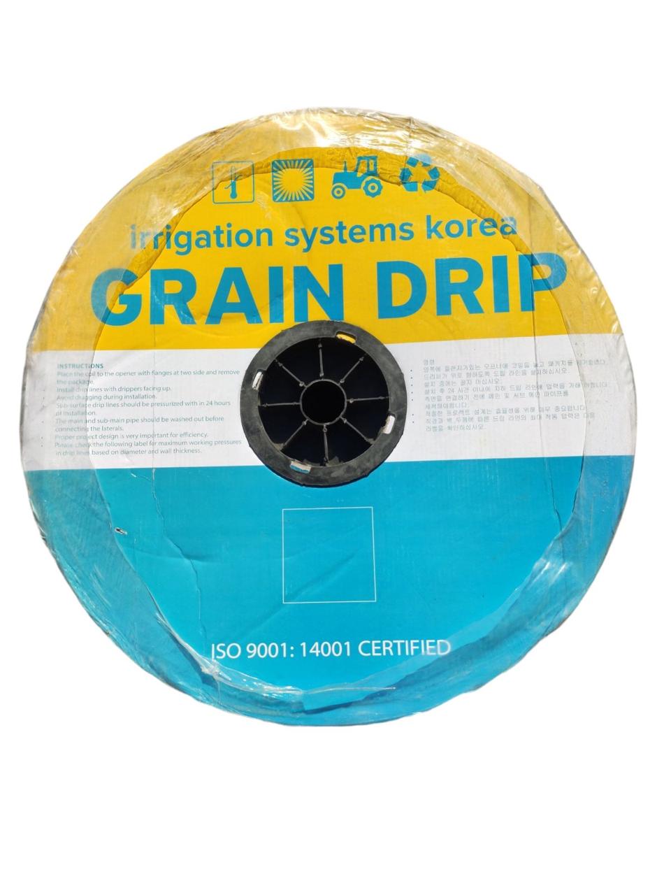 Крапельна стрічка еміттерна Grain 20см 6mil 1.1 л/год (3000м), фото 1