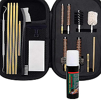 Набір для чищення зброї 5.56 , 7.62 Lesko (WCK-40) 14 в 1 для очищення АК 74 Набор для чистки оружия