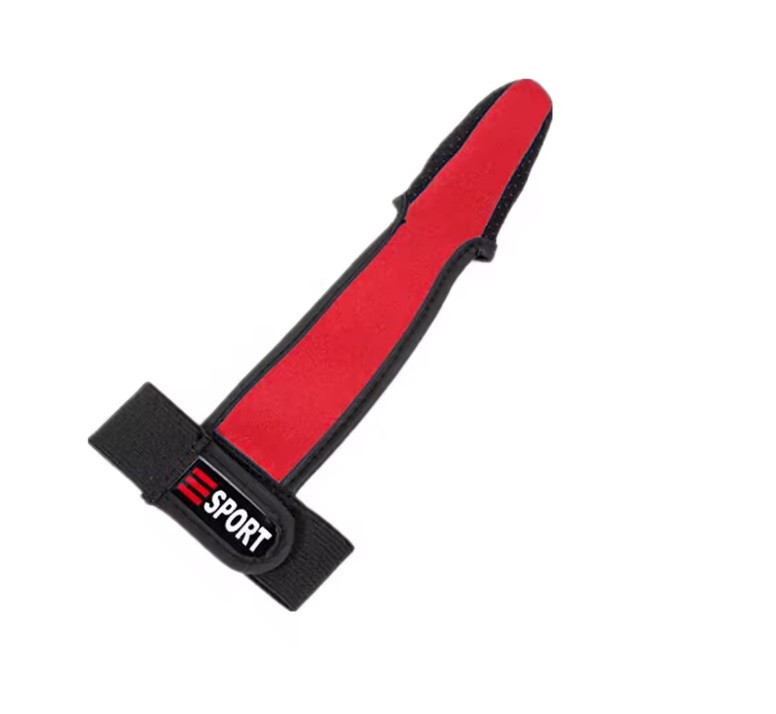 Напальчник для силового заброса карповых монтажей , карповая перчатка ( красный), фото 1