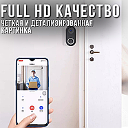 Відеодомофон бездротової з камерою Full HD, Wi-Fi та нічним баченням, фото 8