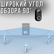 Відеодомофон бездротової з камерою Full HD, Wi-Fi та нічним баченням, фото 6