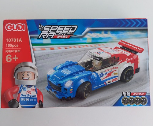 Конструктор гоночна машина спорткар (10701A), фото 1