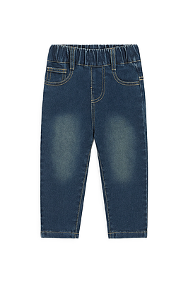 Дитячі джинси мом для хлопчика сині (WM021)