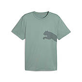 Футболка спортивна чоловіча Puma Train All Day Tee 526721 30 (зелена, поліестер, тренувальна, бренд пума)