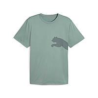 Футболка спортивна чоловіча Puma Train All Day Tee 526721 30 (зелена, поліестер, тренувальна, бренд пума)