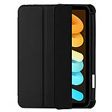 Чохол Clear Acrylic для iPad mini 7 (2024) / mini 6 (2021) 8.3" з місцем для стілусу Чорний, фото 2