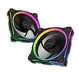 Вентилятор Asus Prime MR120 ARGB Reverse Black 3in1 (90DA00L0-B09020), фото 3