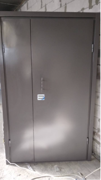 Двері з кодовим замком дволітові полутарні, фото 1