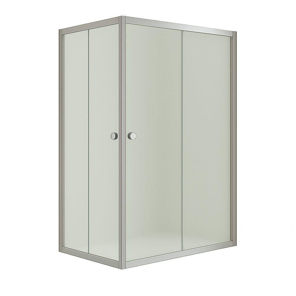 Душова кабіна Shower SATURN STN-272-6 120х90х190 см без піддону матове скло розсувні двері