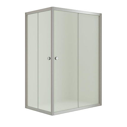 Душова кабіна Shower SATURN STN-272-6 120х90х190 см без піддону матове скло розсувні двері, фото 1