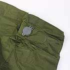 Надувний каремат 235х70см, з подушкою і вбудованим насосом, Зелений / Надувний матрац туристичний, фото 10