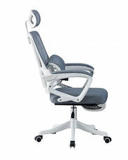 Стілець комп'ютерний Спрут Мікс меблі, колір сірий, фото 3