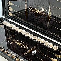 Нарди зі скла Феміда 61×27×5см подарунок для адвоката, фото 7