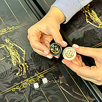 Нарди зі скла Феміда 61×27×5см подарунок для адвоката, фото 6