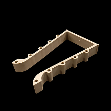 Фурнітура для пошиття підсумка під магазин АК колір тан гнучка пластикова вставка