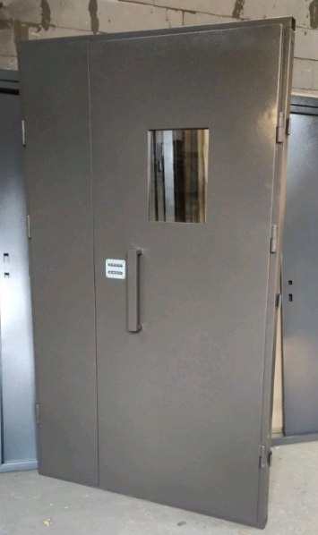 Двері з кодовим замком і склопакетом, фото 1