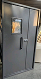 Двері з кодовим замком і склопакетом, фото 2