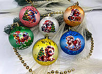 Новорічні іграшки із символом року "Коня"